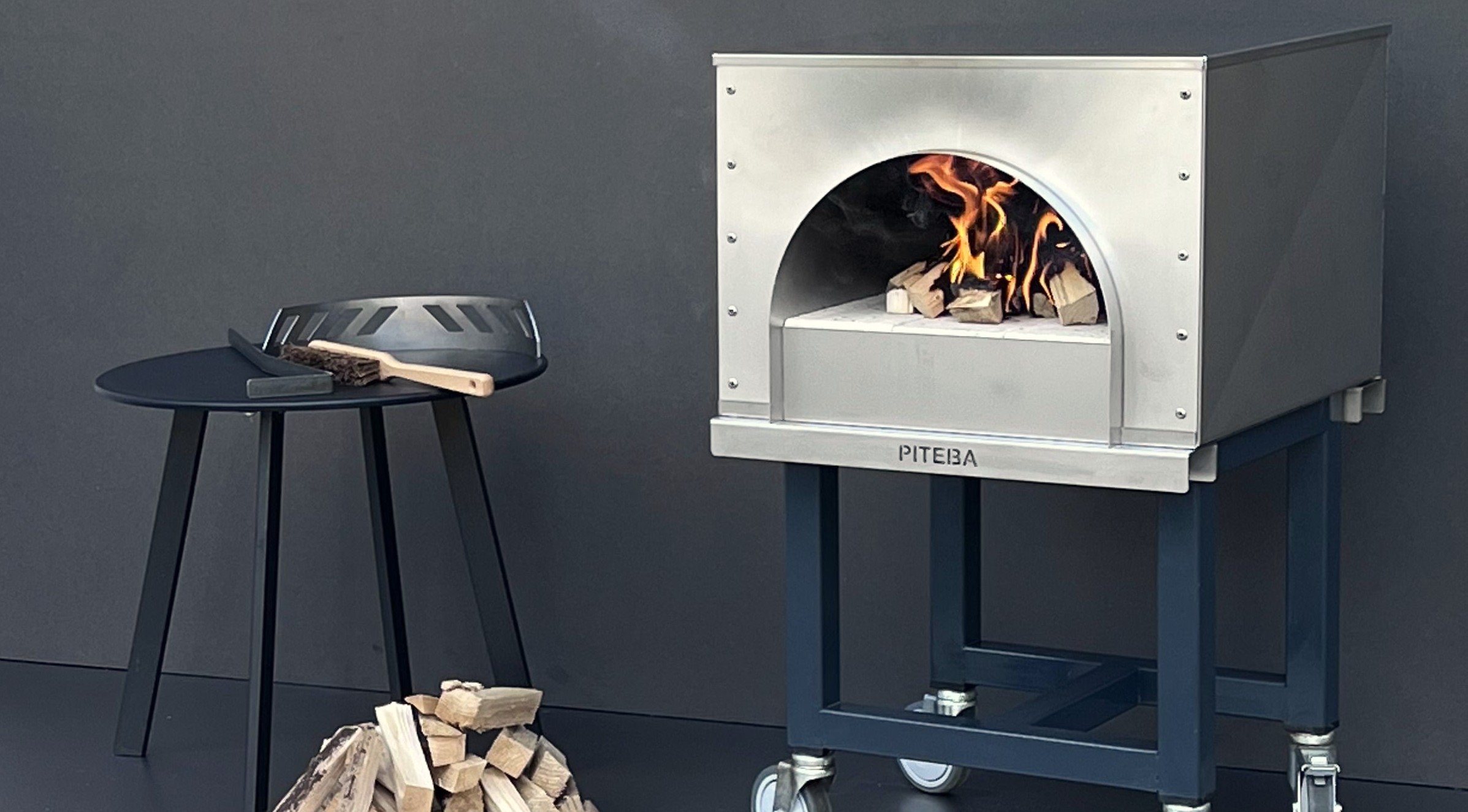 Piteba houtgestookte buitenoven - slow cooker en pizzaoven in één